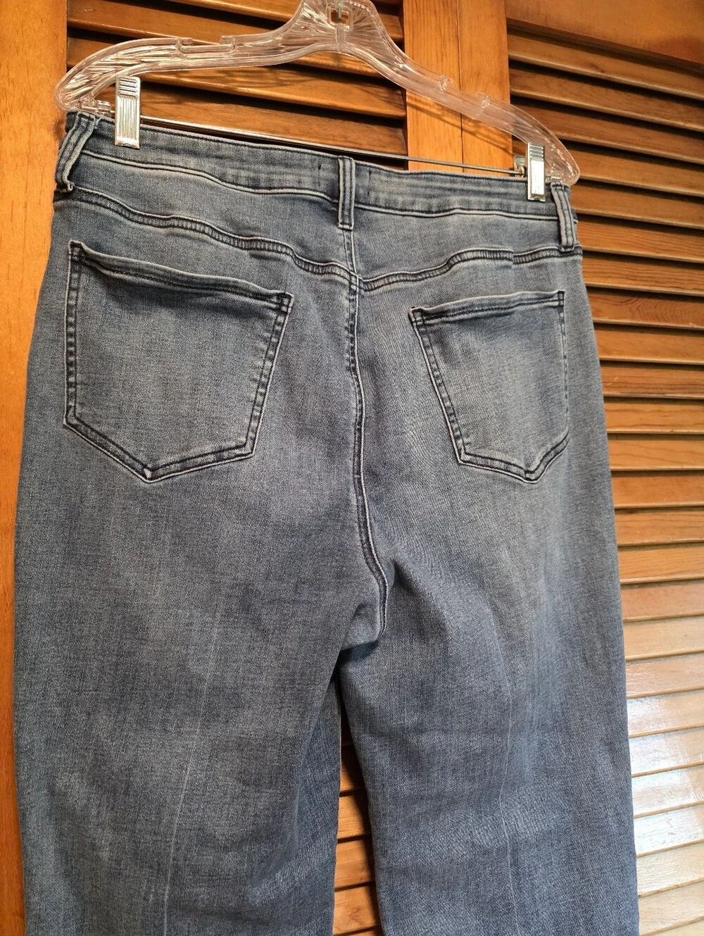 NYDJ Joni High-Rise Relaxed Capris Jeans Majestic Wash Size 12